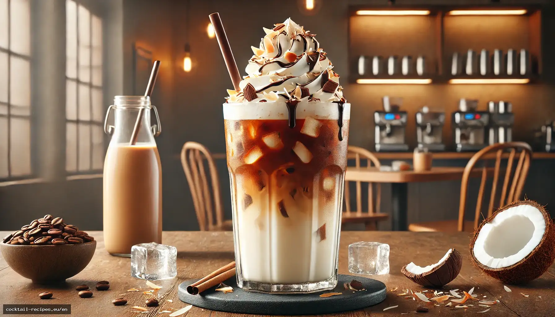 Almond Joy Iced Coffee
