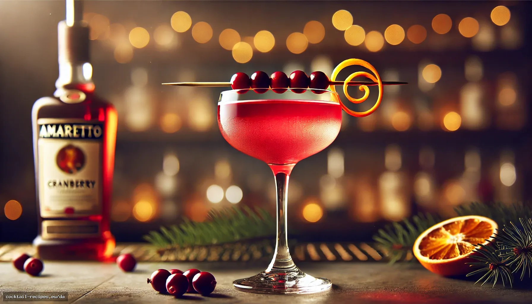 Amaretto Cranberry Kiss