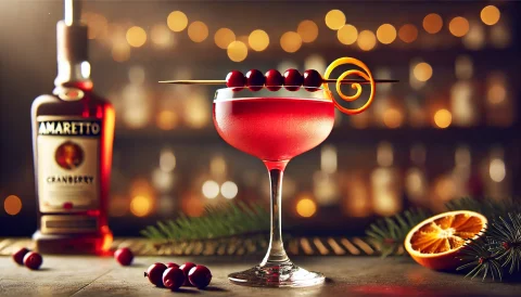 Amaretto Cranberry Kiss