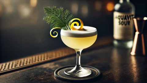 Aquavit Sour