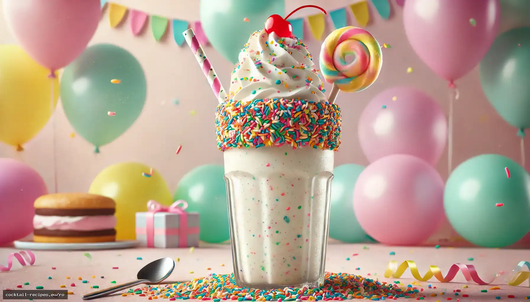 Milkshake Tort Aniversar