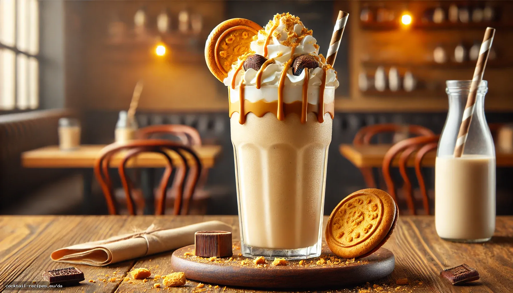 Biscoff Smørkiks Milkshake