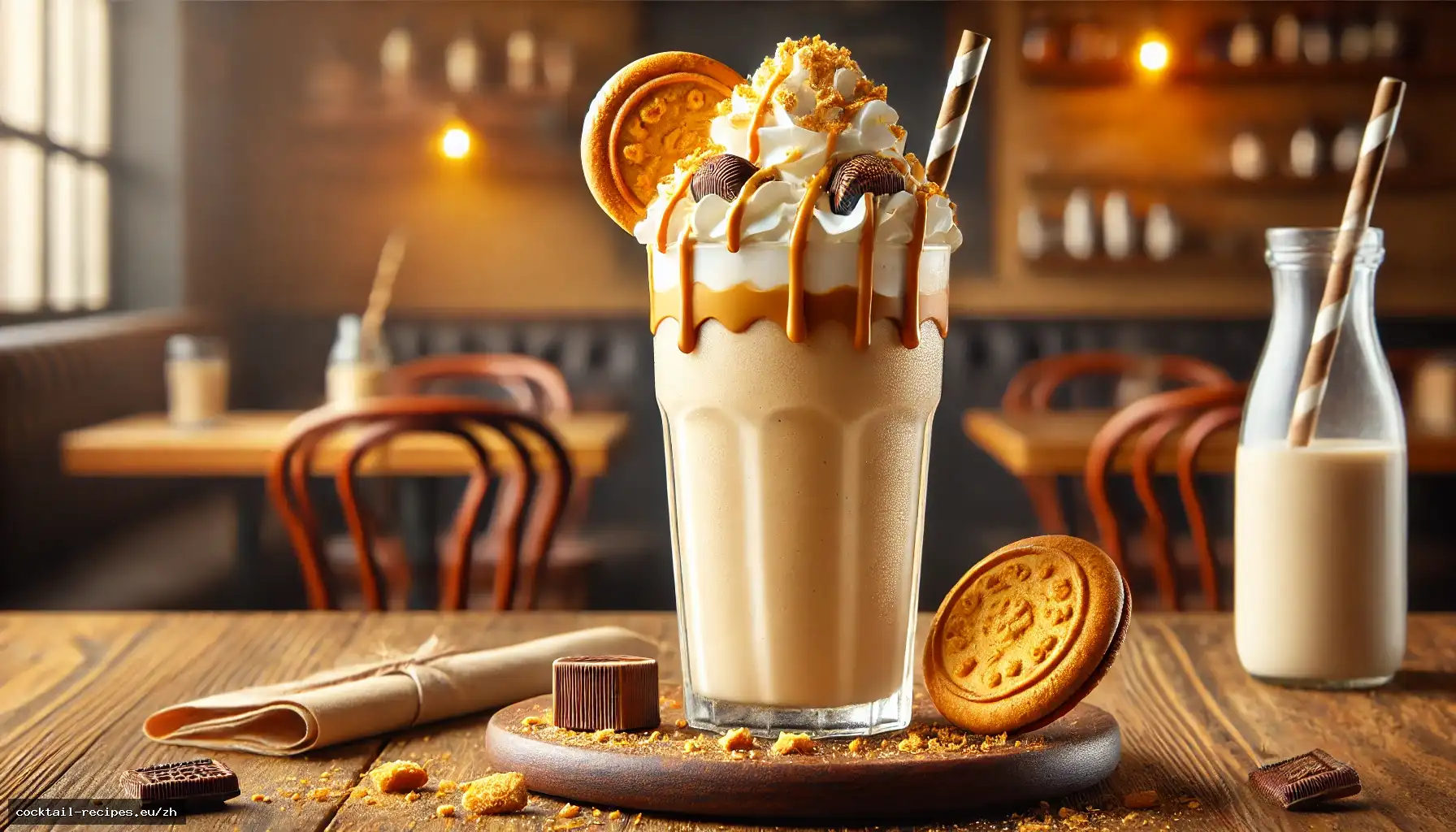 Biscoff 焦糖饼干酱奶昔