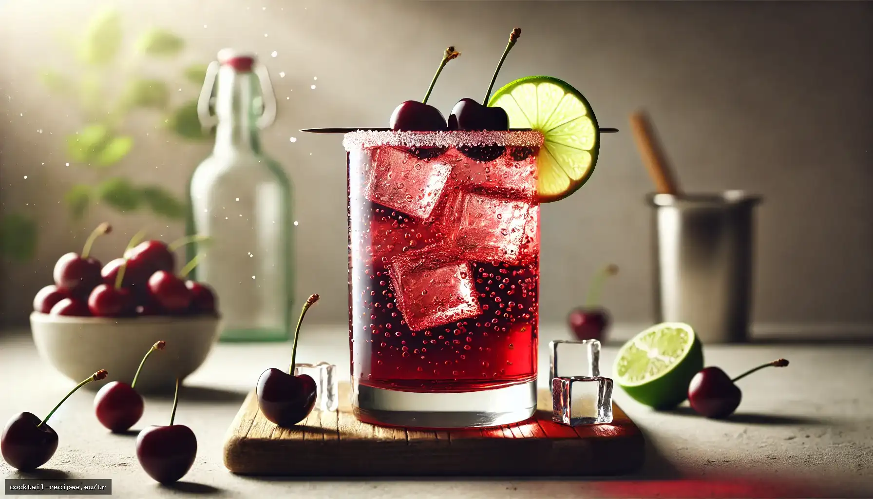 Siyah Kirazlı Spritzer