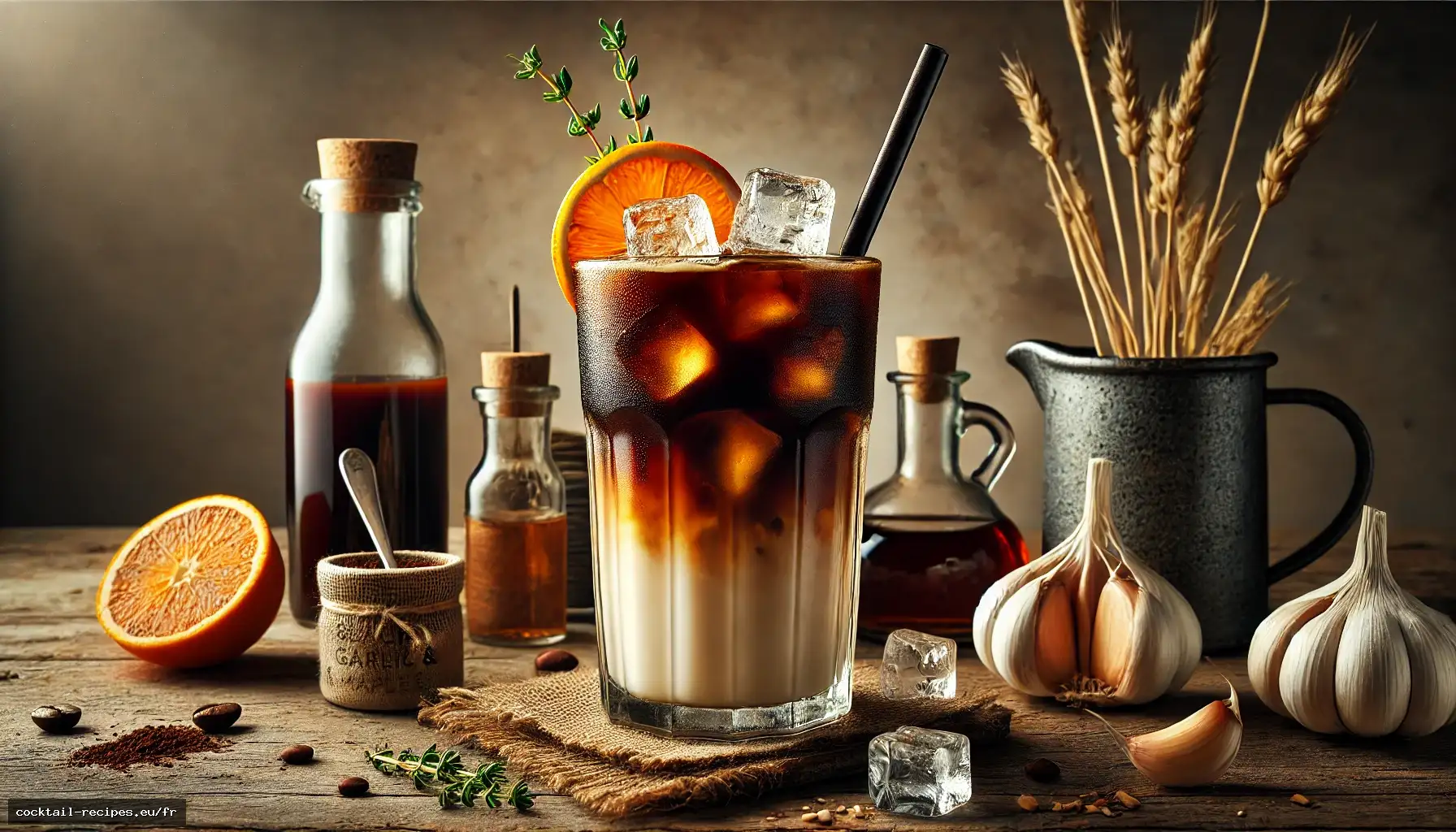Café Glacé à l'Ail Noir et à l'Érable
