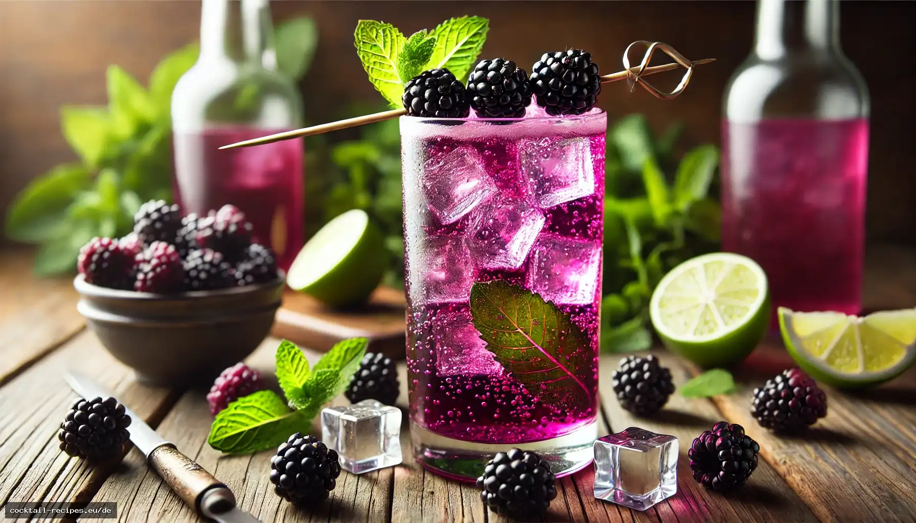 Brombeer-Ginger Ale