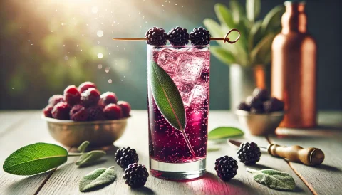 Blackberry Sage Spritzer