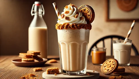 Αλκοολούχο Milkshake Biscoff