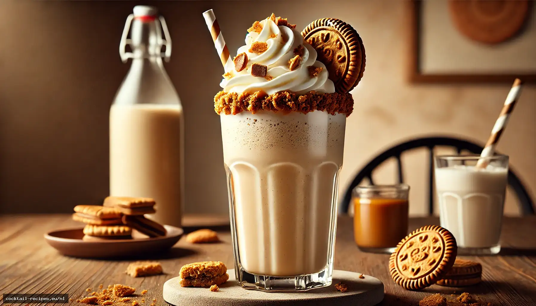 Biscoff Milkshake met Alcohol