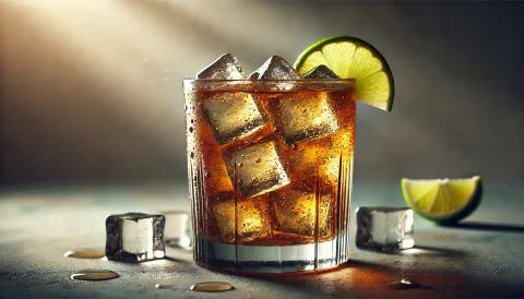Brandy y Ginger Ale