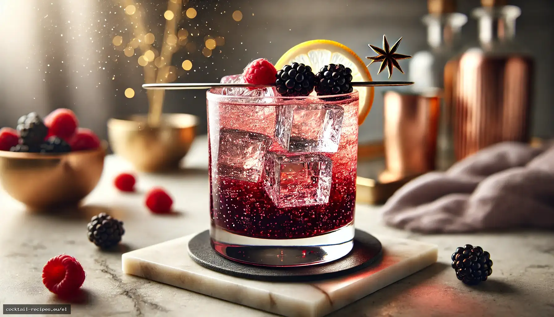 Ουράνιο Bramble με Μούρα