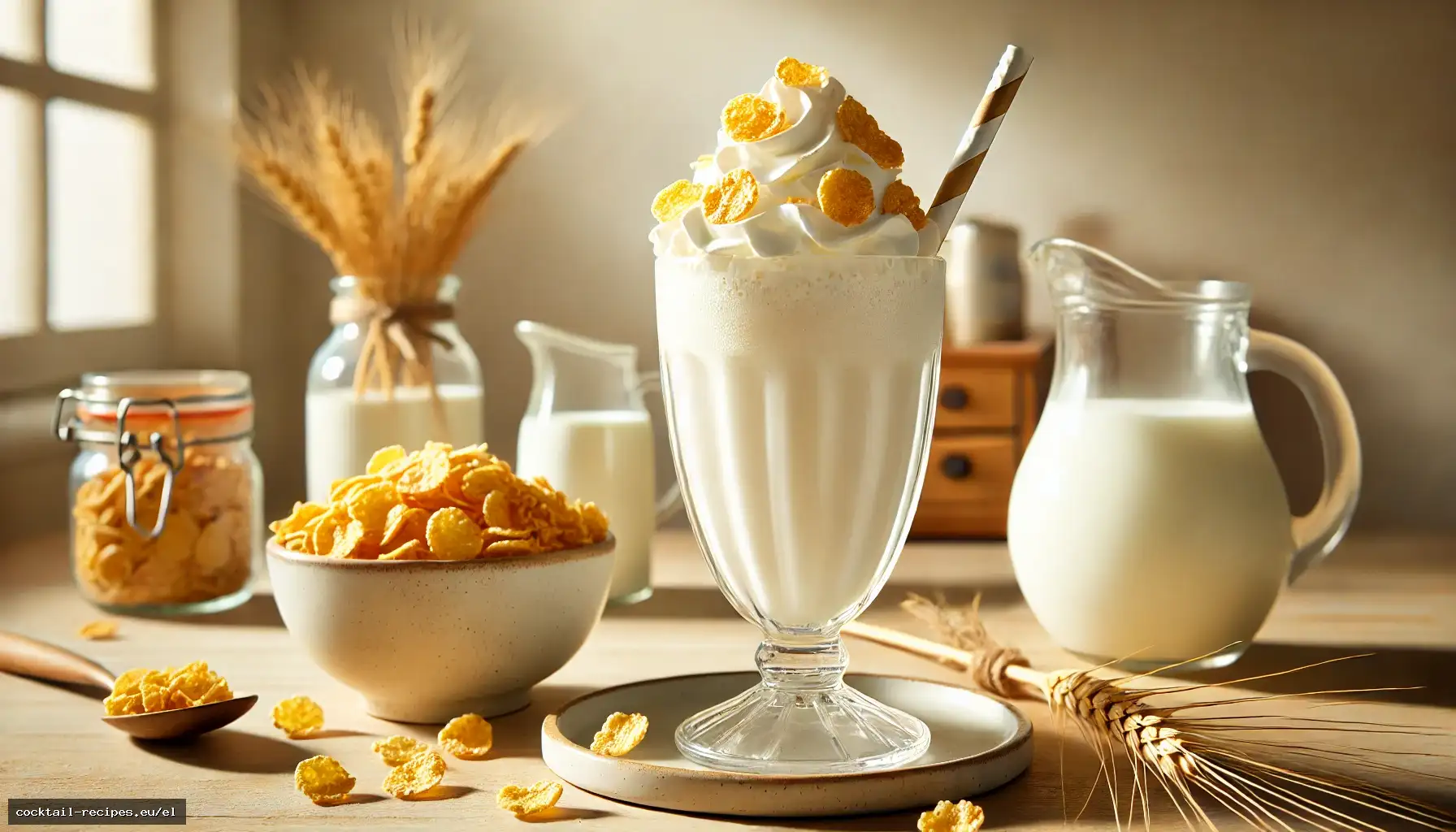 Milkshake με Γάλα Δημητριακών