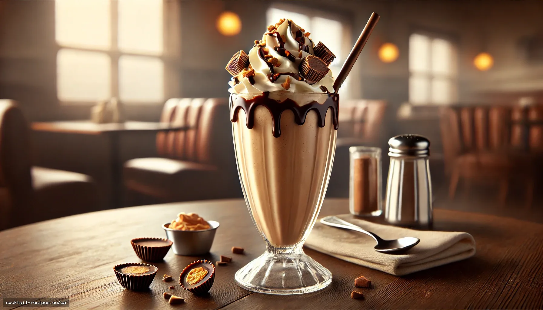 Chocolate Peanut Butter Milkshake