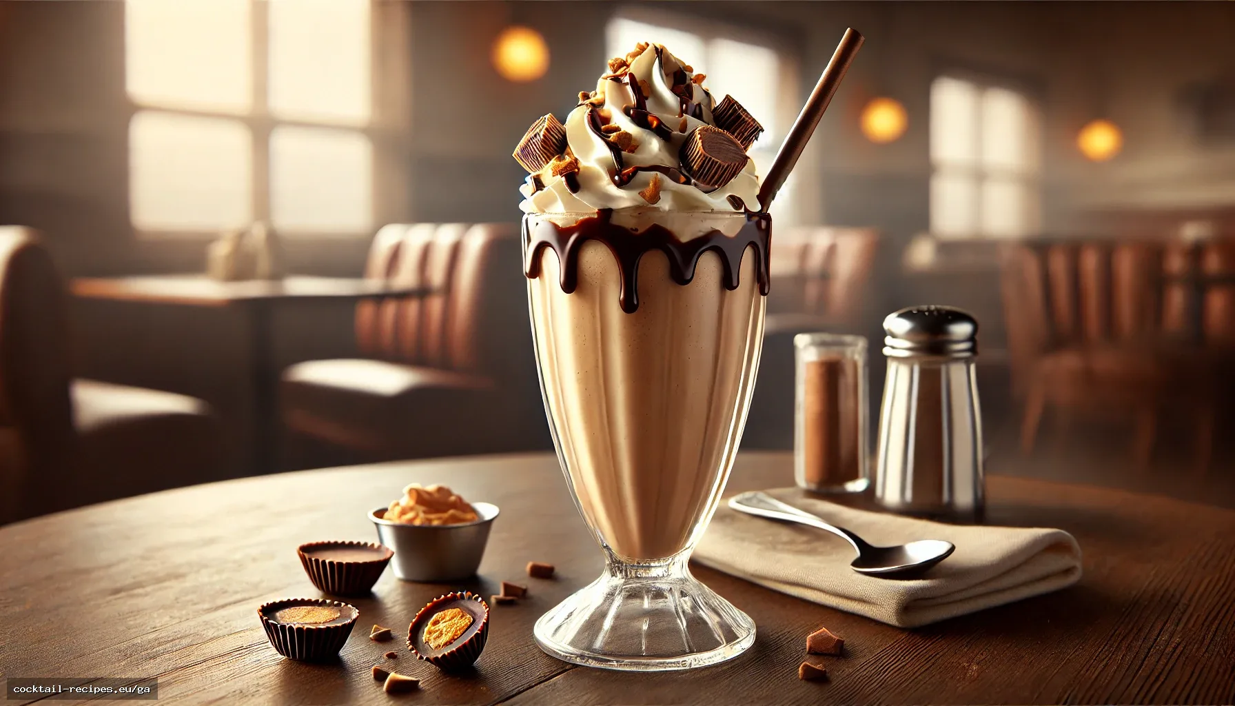 Chocolate Peanut Butter Milkshake