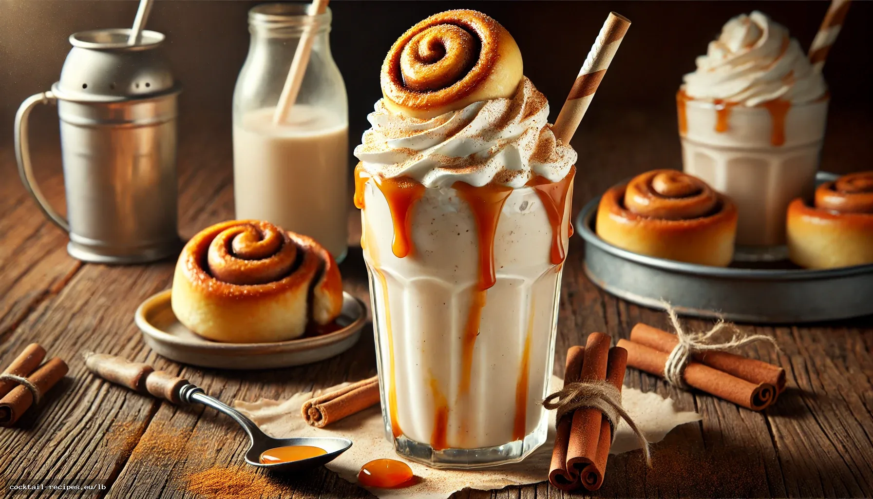 Cinnamon Roll Milkshake
