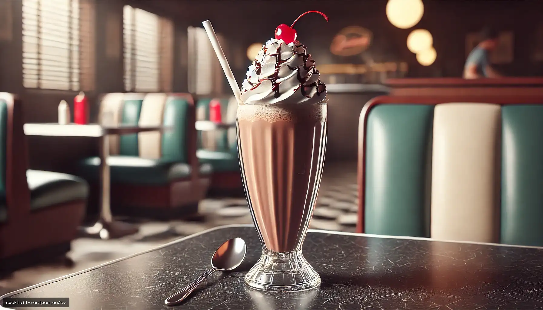 Klassisk chokladmilkshake