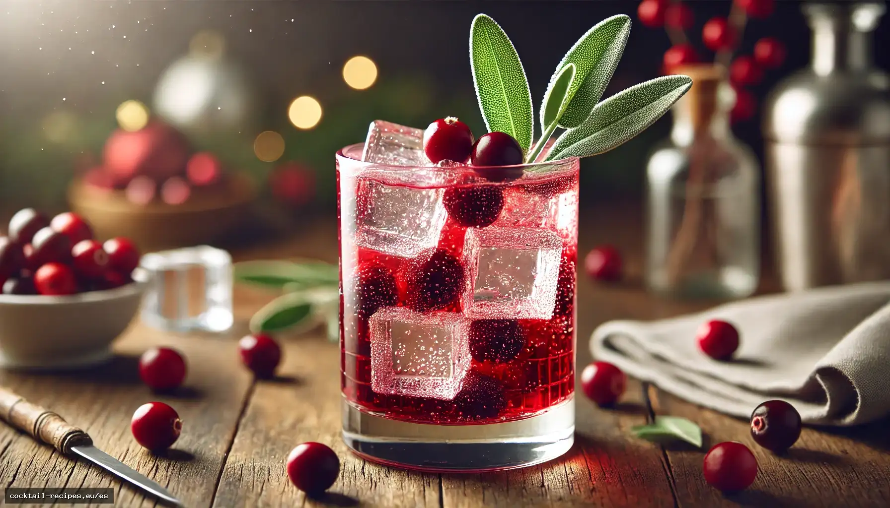 Refresco de Arándano y Salvia