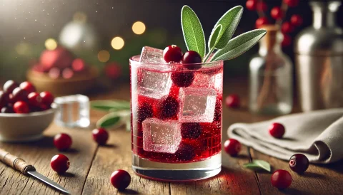Refresco de Arándano y Salvia