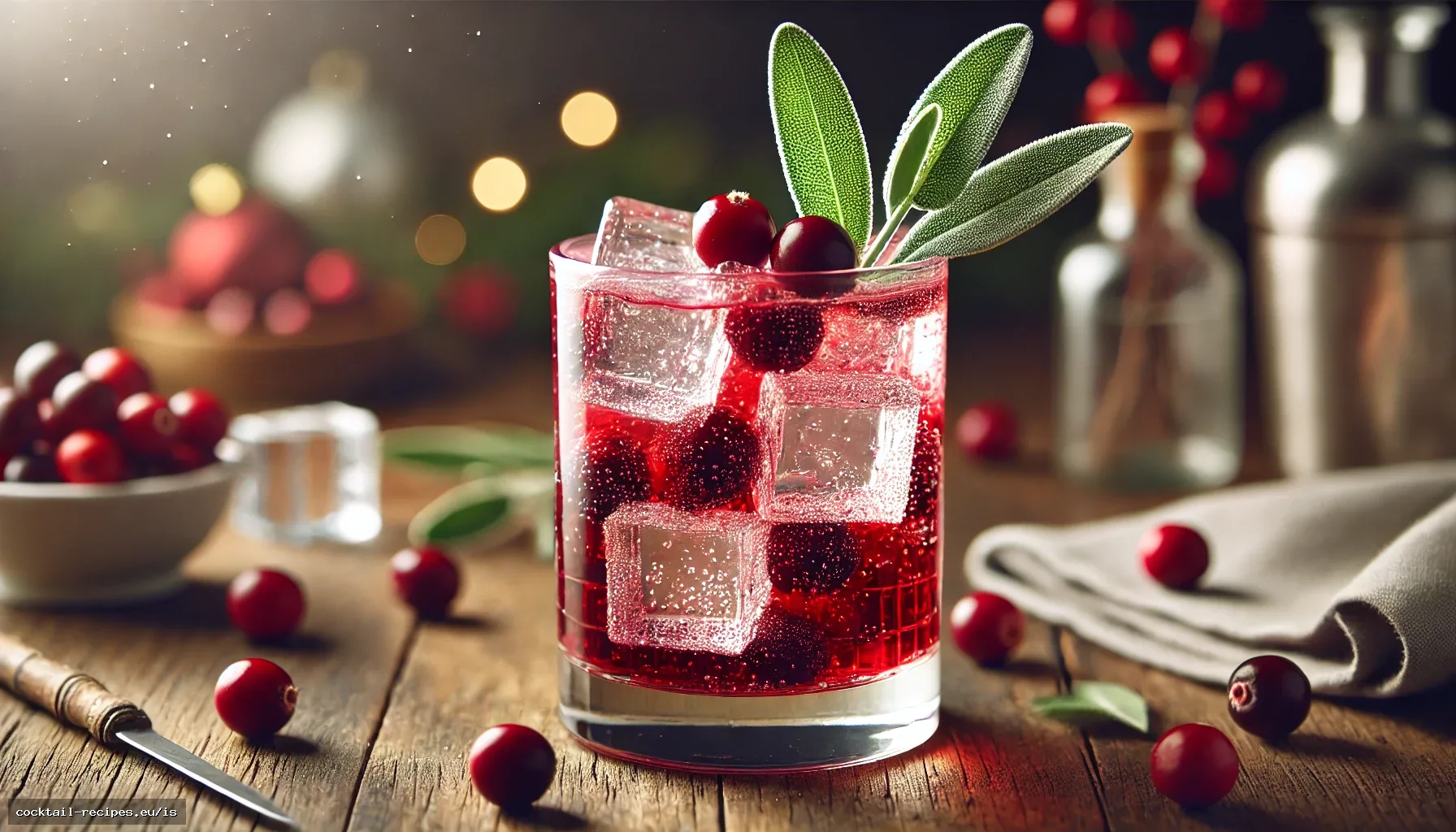 Cranberry Sage Cooler