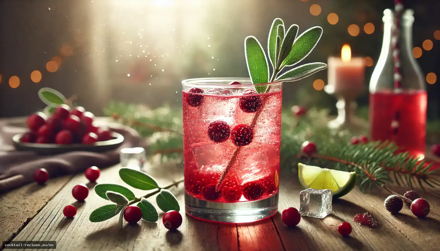 Spritzer de Arándano y Salvia