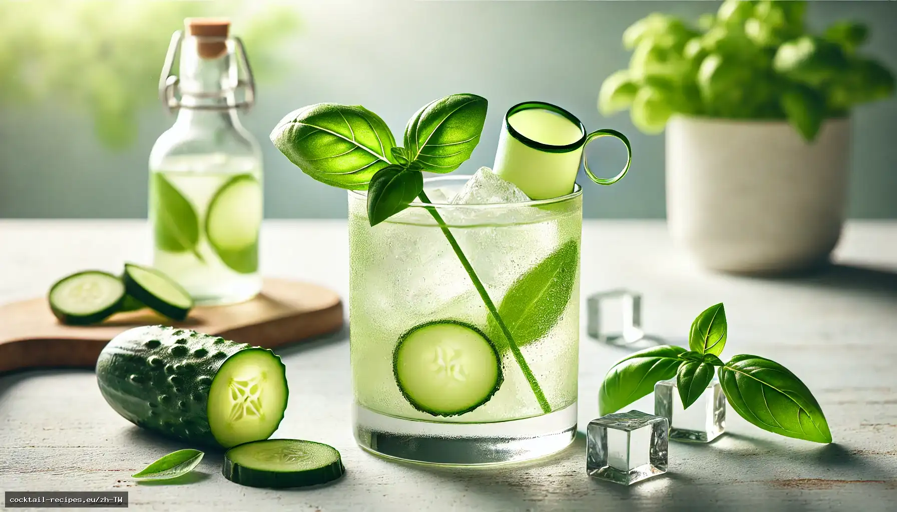 小黃瓜羅勒碎飲