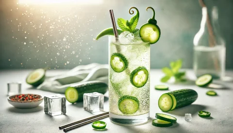 Cucumber Jalapeño Cooler