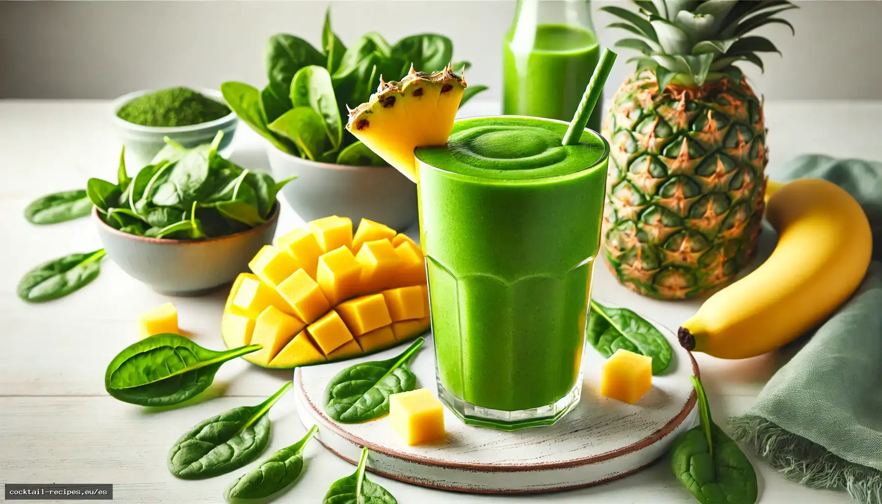 Smoothie Verde Detox de la Isla