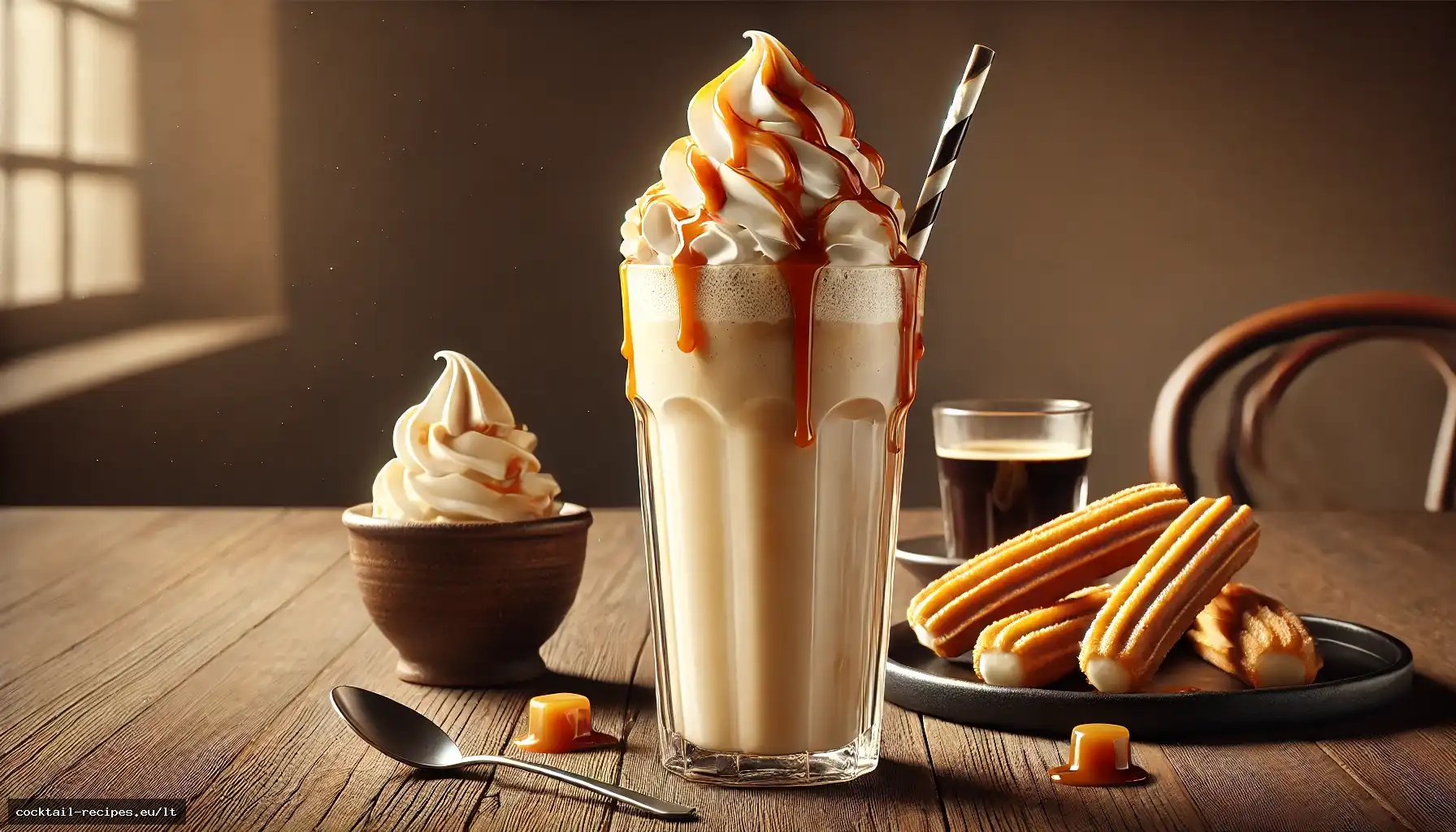 Dulce de Leche pieno kokteilis