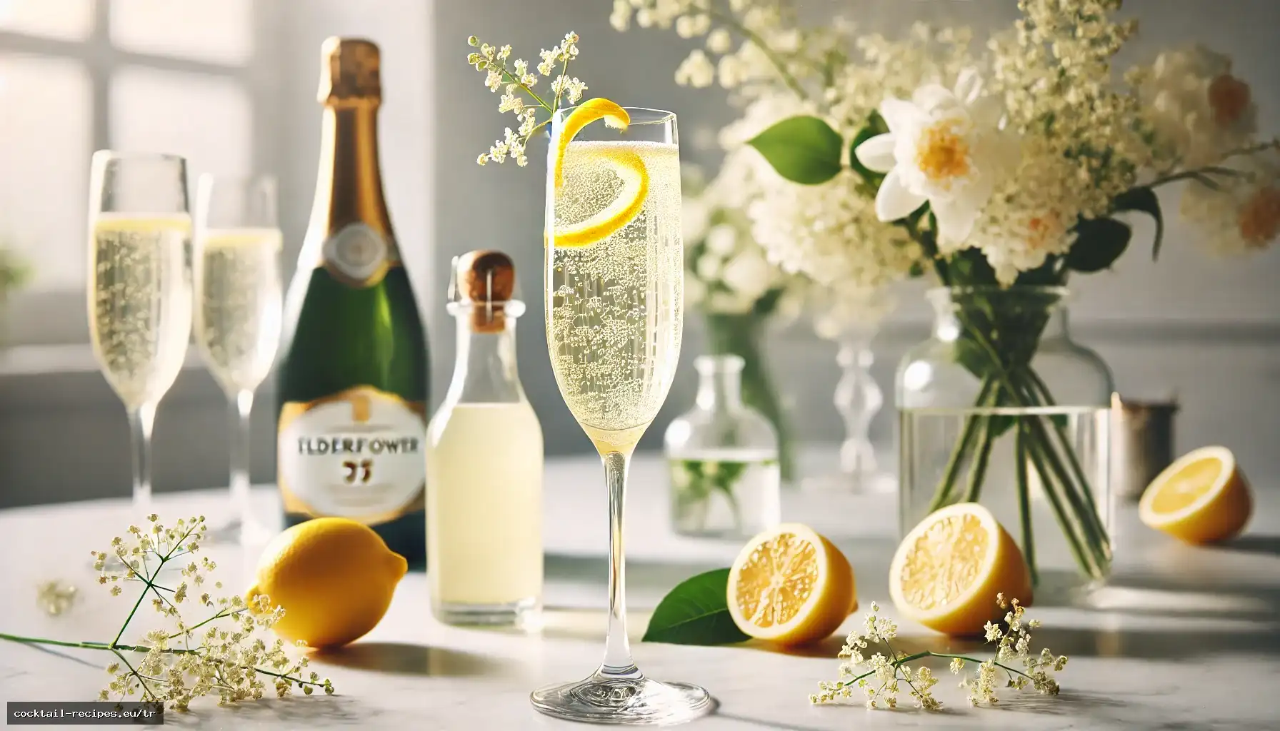 Mürver Çiçekli French 75