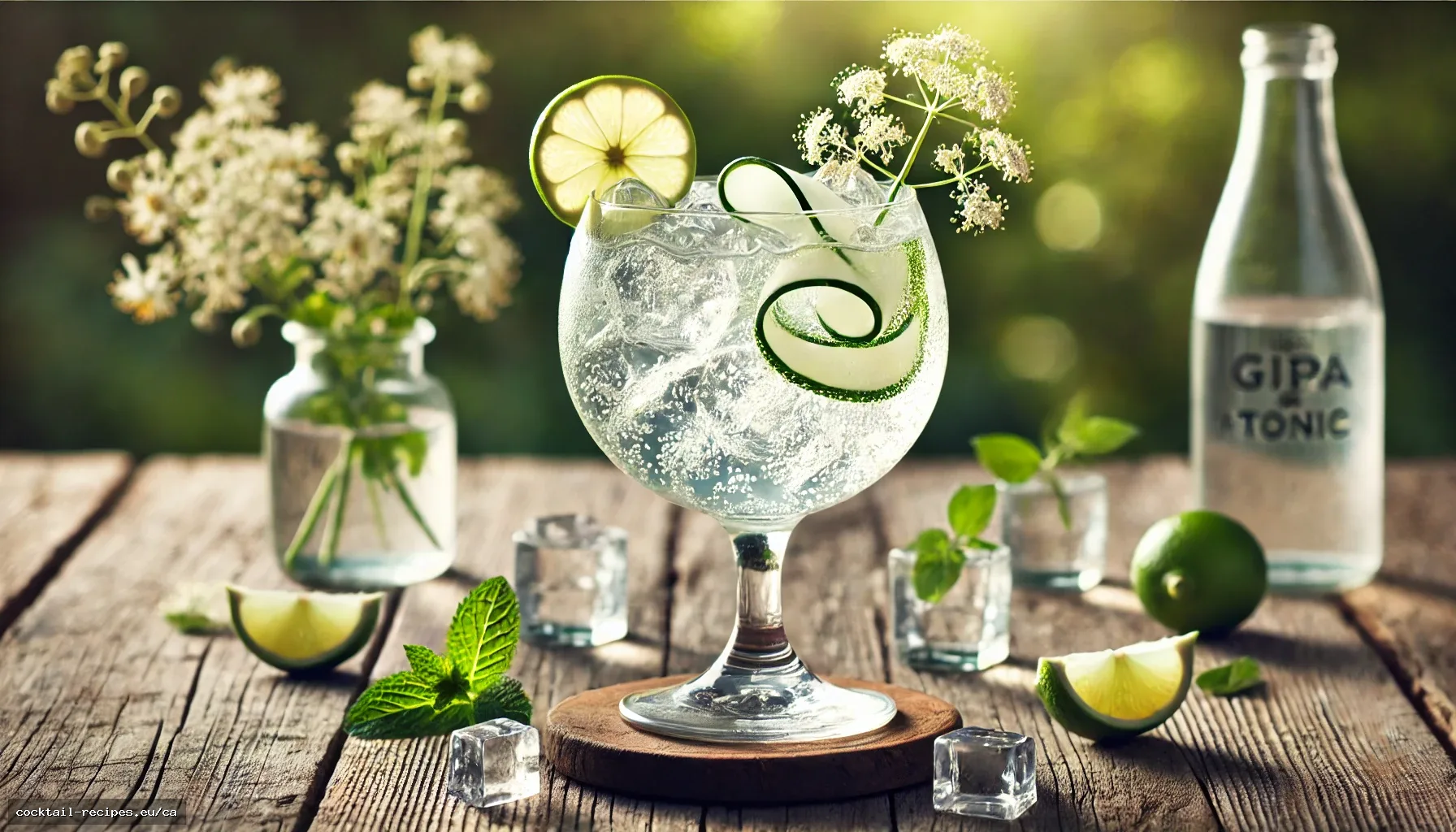 Elderflower Gin and Tonic