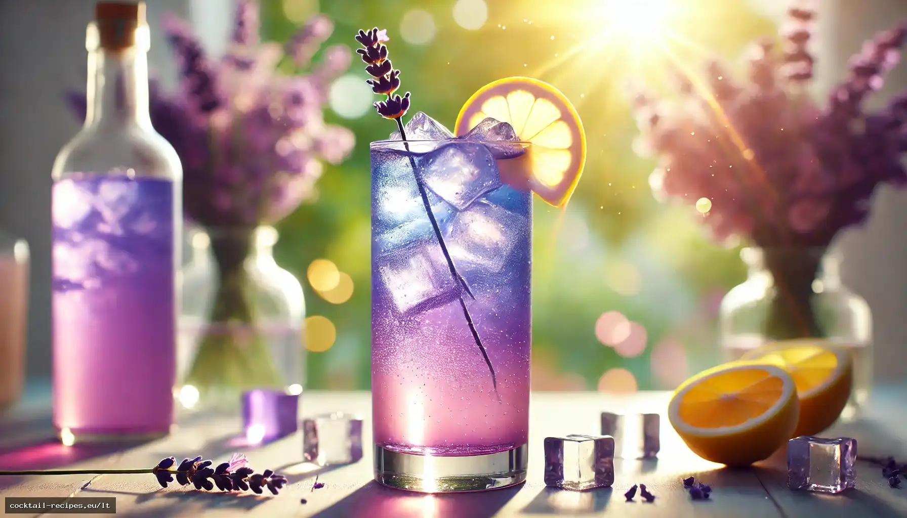 Užburta levandų limonada