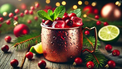 节日蔓越莓骡子
