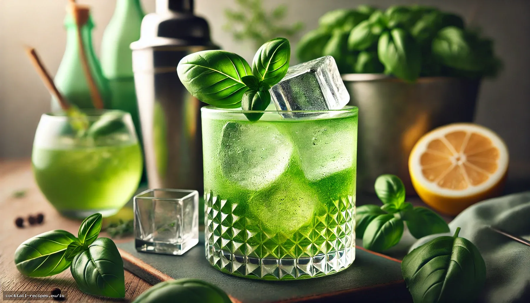 Gin Basil Smash