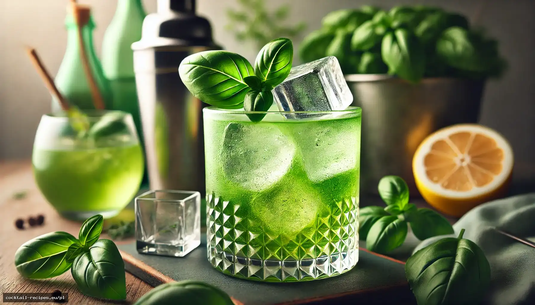 Gin Basil Smash