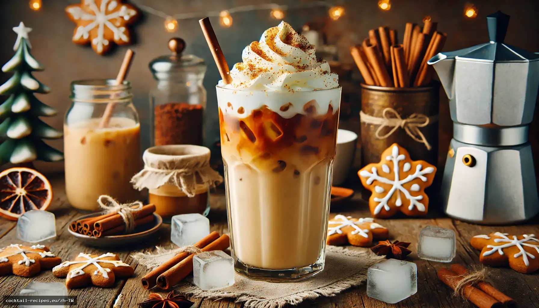 薑餅冰拿鐵
