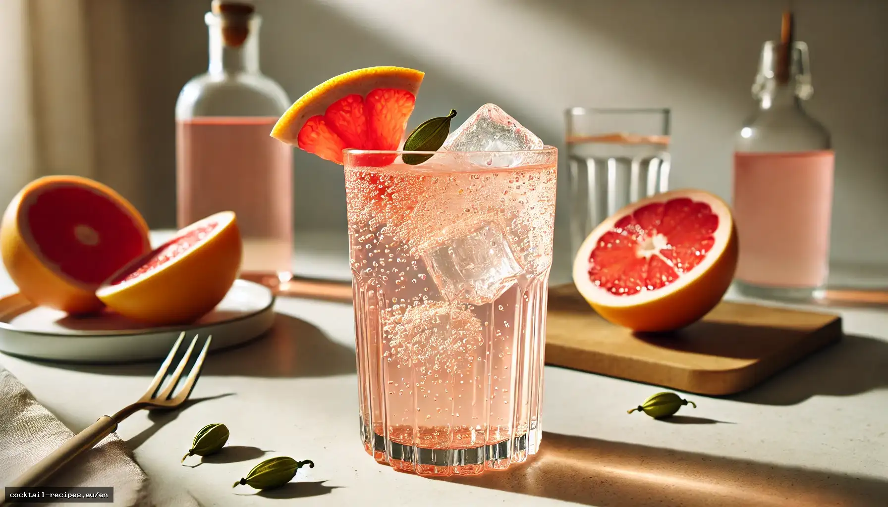 Grapefruit-Cardamom Fizz