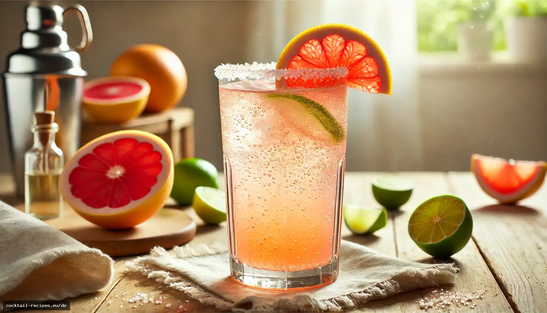 Grapefruit-Limetten-Spritzer