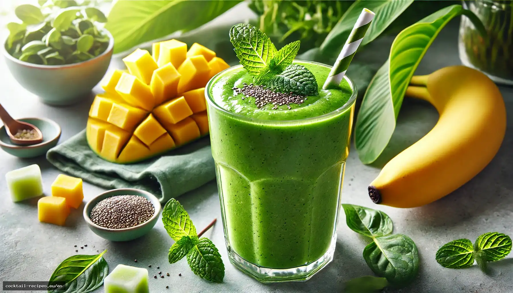 Green Revitalizer Smoothie
