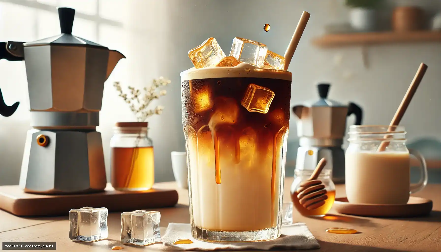 Honing Amandelmelk Cold Brew