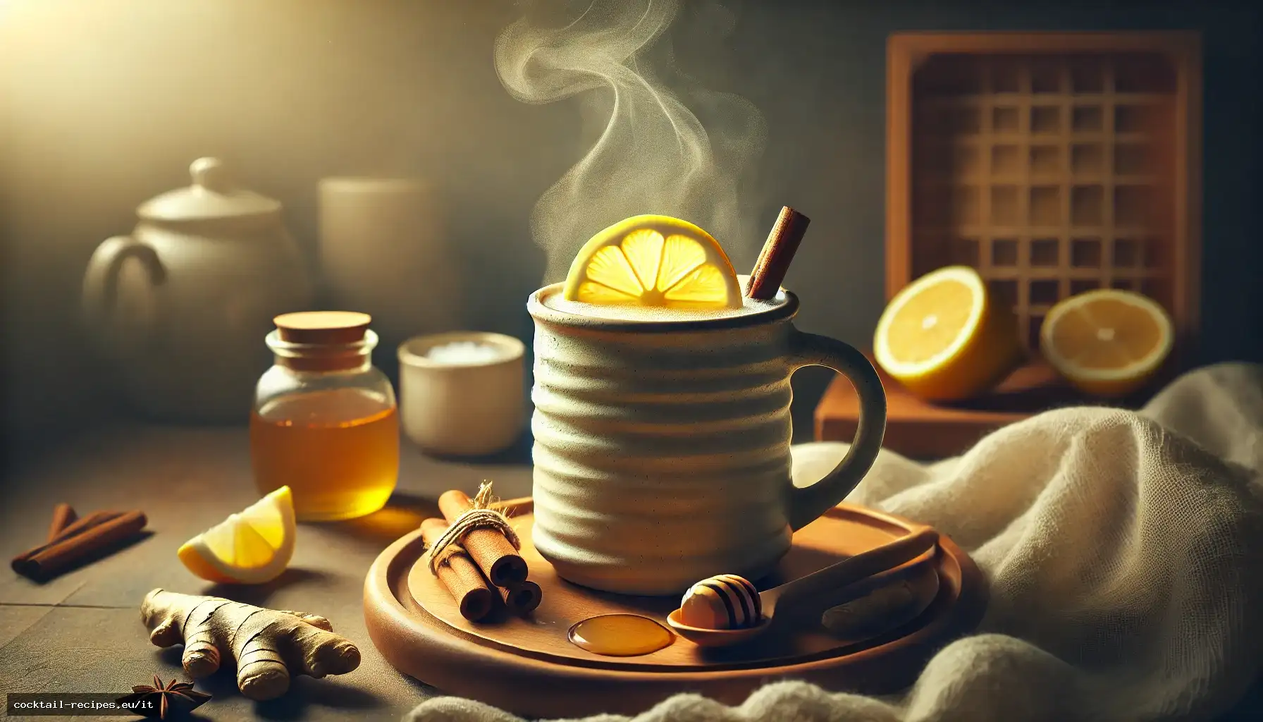 Bevanda Calmante Miele, Zenzero e Limone