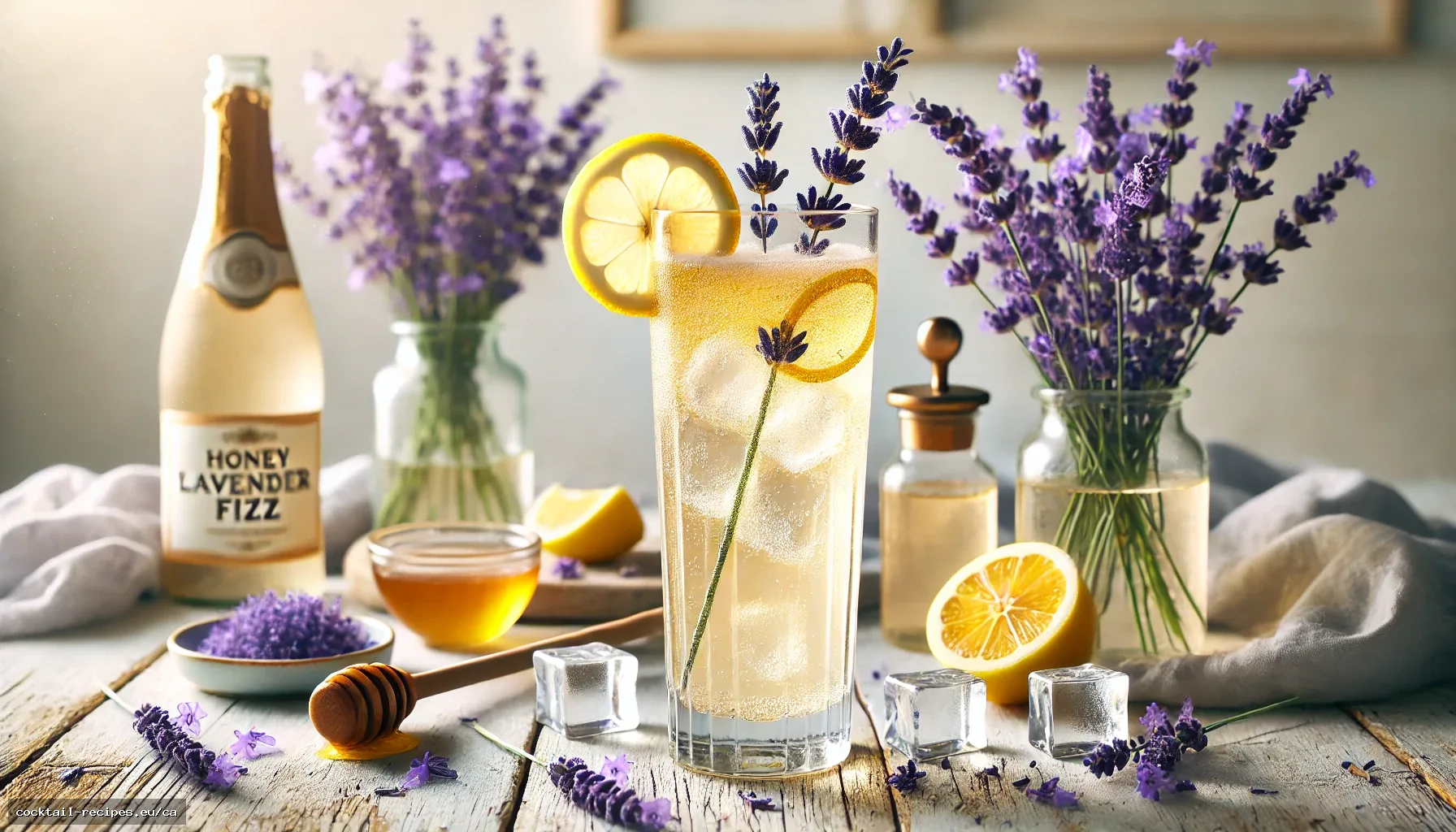 Honey Lavender Garden Fizz