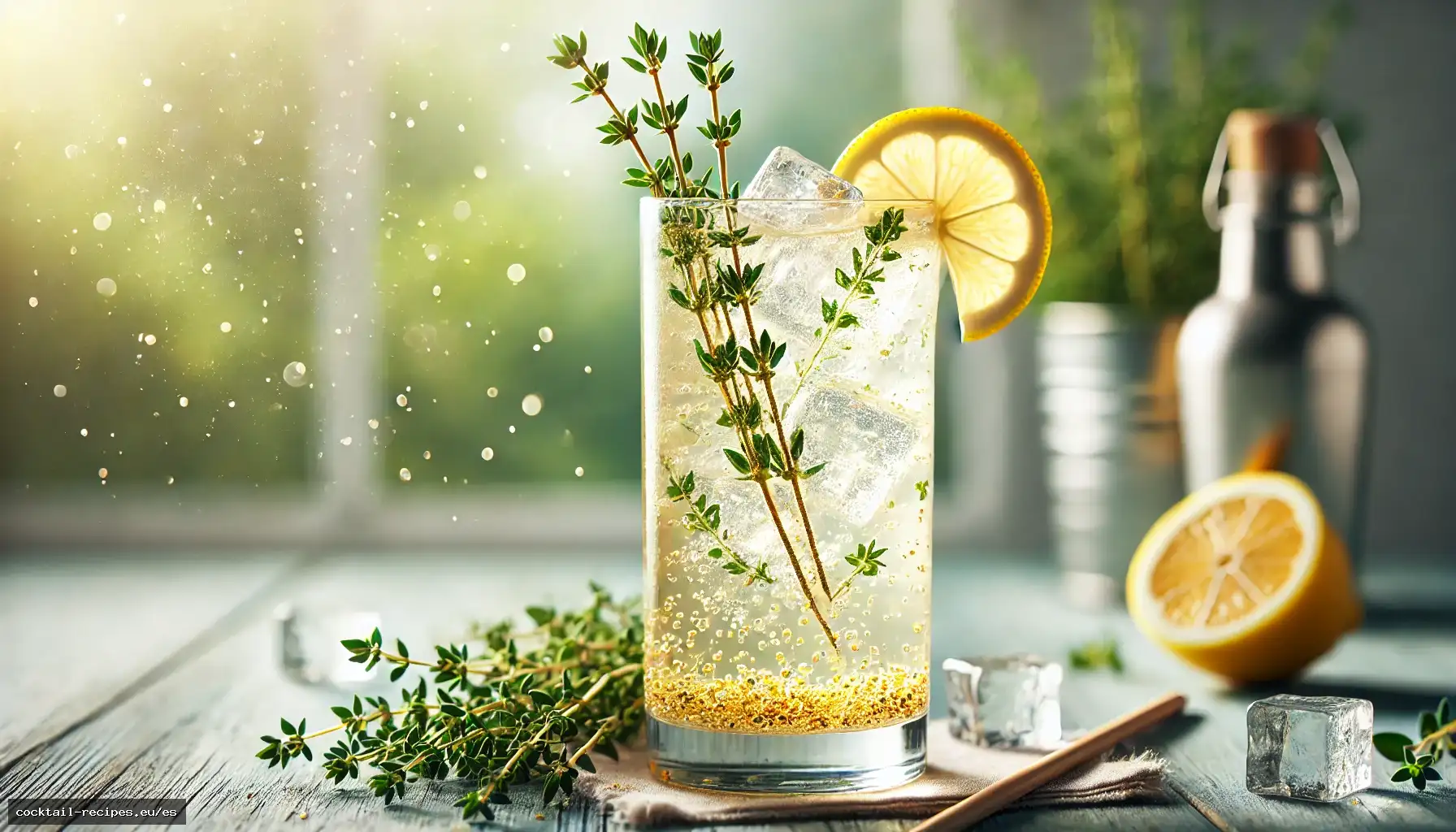 Spritzer de Limón, Miel y Tomillo