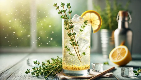 Honung-timjan-citronspritzer