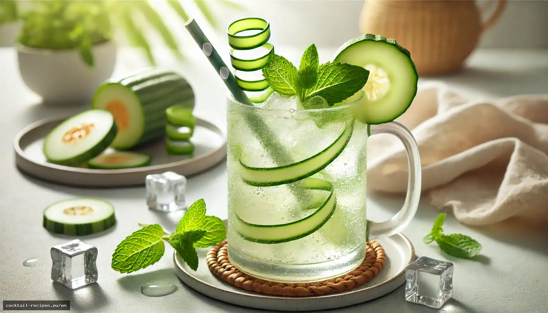 Honeydew Cucumber Mint Cooler