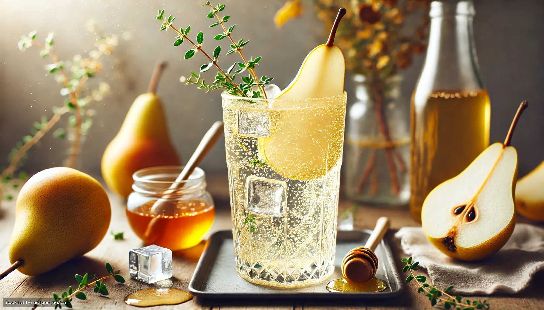 Honeyed Pear Sparkler