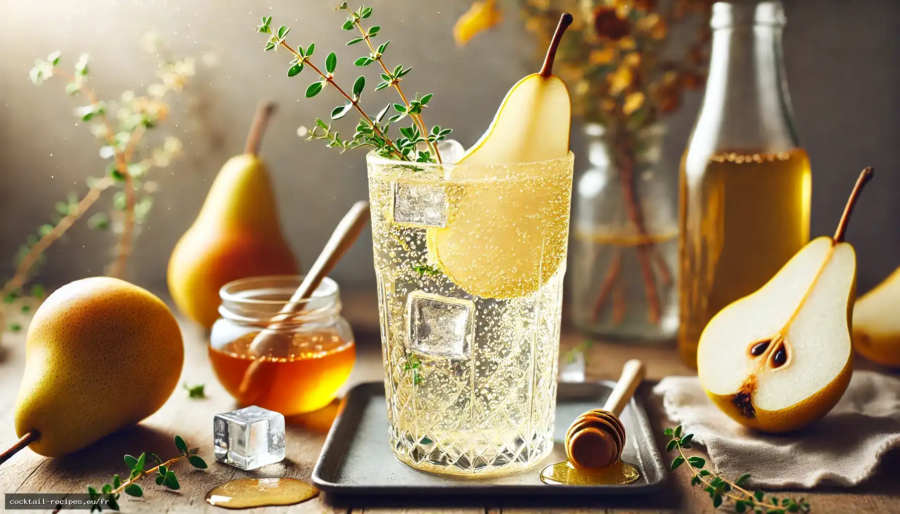 Pétillant de Poire au Miel