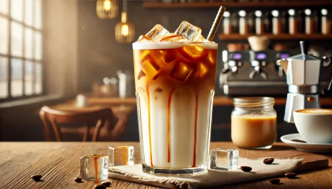 Παγωμένο Caramel Macchiato