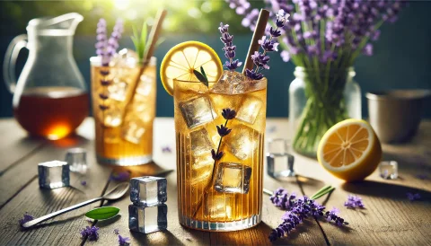 Té Helado de Lavanda y Earl Grey