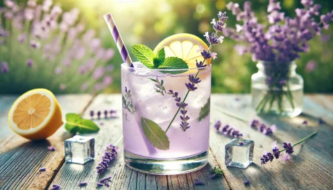 Limonata alla Lavanda e Menta