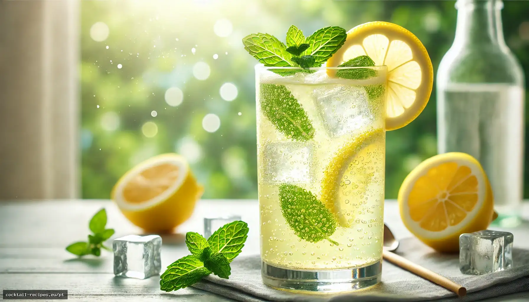 Refresco de Limão e Hortelã